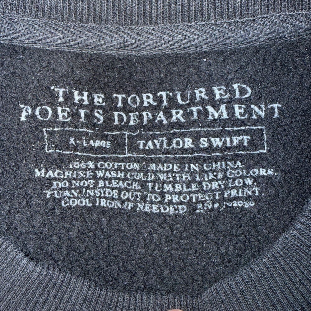 The Tortured Poets Department Crewneck - Picture 2 of 4
